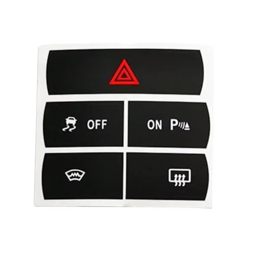 Autocollant de réparation S-Max pour bouton détresse abîmé