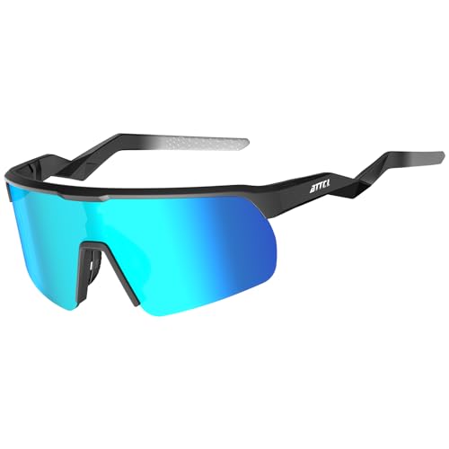 ATTCL Sports Sunglasses for Men Women UV Protection Ultralight Fishing Running Baseball Cycling Sunglasses