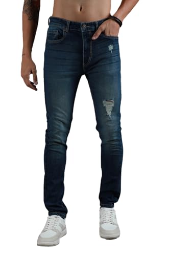 Image of HIGH STAR Men's Mid Rise Regular Jeans