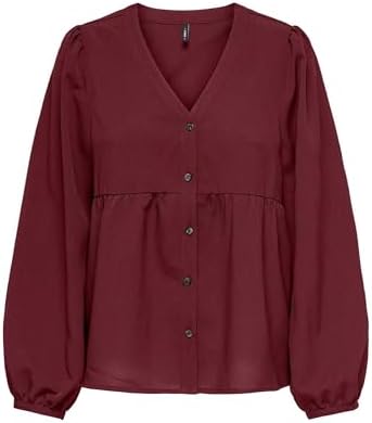 Onlnova Life Vis L/S Ebba Top