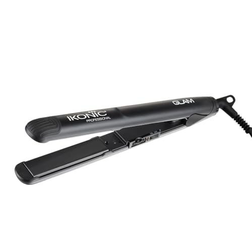Ikonic Professional Glam Hair Straightener, Black 1 Count - Image 2