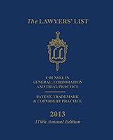 The Lawyers List 2013 1490376348 Book Cover