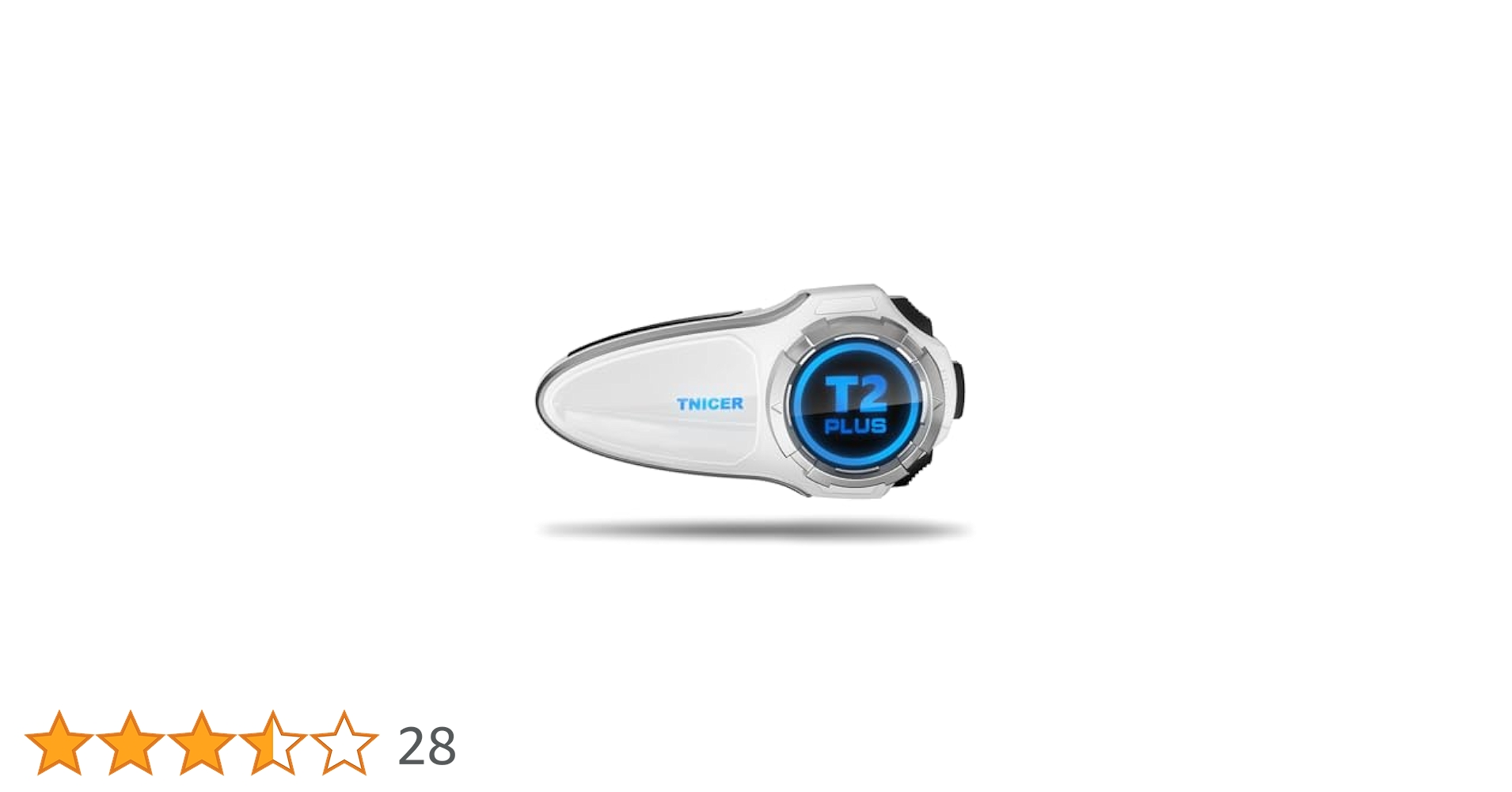 TNICER バイク インカム　2個セット 6台同時接続対応【あすつく当日発送】 TNICER バイクインカム T2