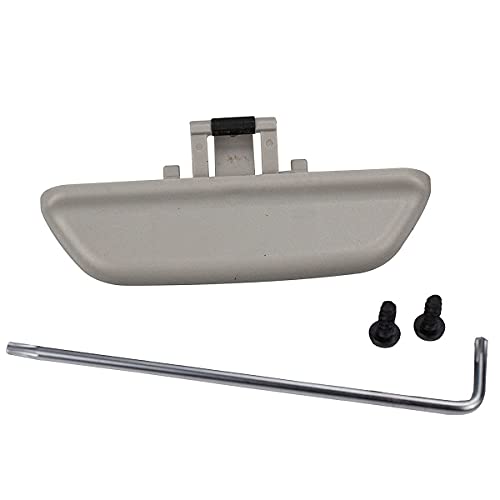 Rlb-Hilon Rear Sunroof Shade Handle Light Gray Compatible With Audi Q7 2007-2015 4L0898924B #TOP4