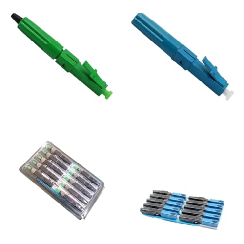 VJSUWI FTTH LC SC FC fiber optic cold connector quick connector(SC UPC 10pcs)