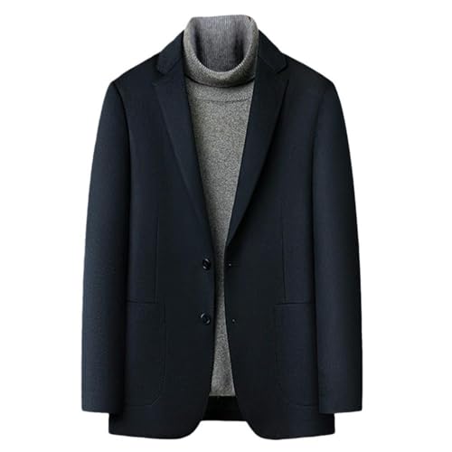 Blazer en laine cachemire homme veste de tailleur haut de gamme d'hiver