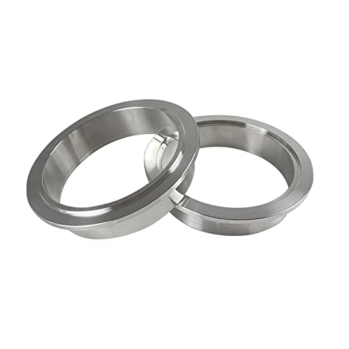 Hfs (R) Stainless Steel 304 Quick Release V-Band Turbo Downpipe Exhaust Clamp (3.5In) #TOP3