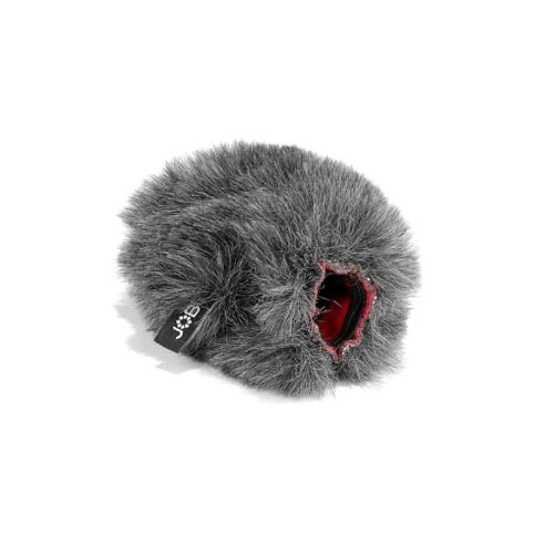 JOBY JB01685-BWW Wavo Windjammer Grigio, Manicotto Antivento per Microfono Vlogging JOBY Wavo, per Protezione e Riduzione Rumori, Ideale per Vlogging, Youtube IGTV e Video TikTok
