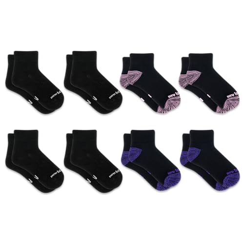 New Balance Girls' Performance Cushioned Low Cut Socks-8 Pairs-Breathable Mesh Arch Support3