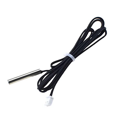 High Temperature 0.5M-30M NTC Temperature Control Ambient Temperature Sensor 10K 1% Accuracy Temperature Sensing Probe MF58 3950 W1209 W1401 Cable (3M)