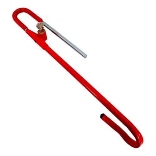 Trava Antifurto Segurança Aço Volante Direção Pedal Veículo Universal Trava Antifurto de Segurança Aço Volante Direção Pedal Veículo