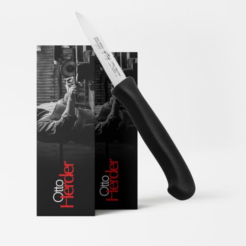 Otto Herder Küchenmesser aus Solingen, 18cm Messer rostfrei Griff aus...