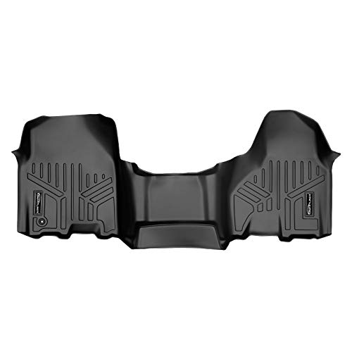 Crazy Deals MAXLINER Floor Mats One Piece 1st Row Liner Black for 2009-2012 Dodge Ram 1500 Crew Cab or 2010-2012 Ram 2500/3500 Crew or Mega Cab