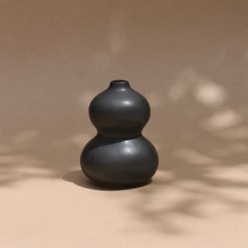 Image of Purezento Oreo Flower Vase Ceramic Decorative Vases with Unique Quality for Home Decor, Center Table, Flowers Pot, Bedroom Side Corners, Living Room Decoration,and Party Centerpieces