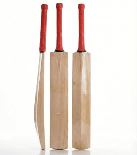 Image of Coka Wooden Cricket bat for Boys & Adults, Age up to 14, Light Weight and - Limited Edition Willow Grade 1 Bat (Size 6)