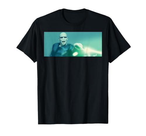 Harry Potter Lord Voldemort Casting Spell Poster T-Shirt, Men, Black, 3X-Large