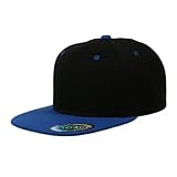 Blank Adjustable Plain Snapback Hats Caps (All Colors)