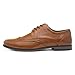 Beckett Billy Mens Lace Up Tan Brogue Shoe - Size 11 UK - Brown