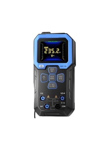 DMT-99 デジタルマルチメーター 真の実効値 10000カウント 抵抗 静電容量 周波数 温度 電流 電圧 NCVテスター プロにもDIY愛好家にも