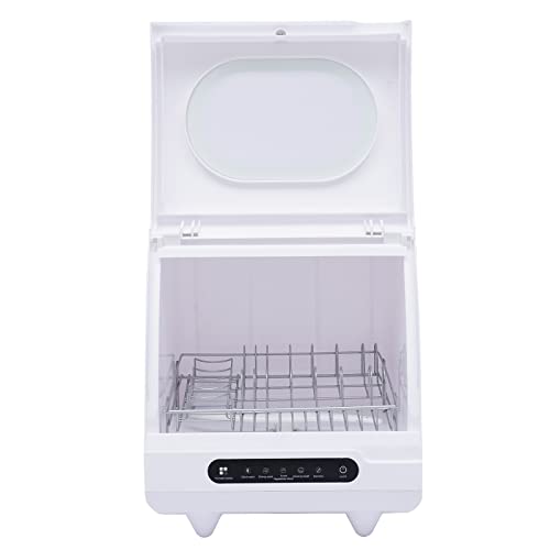 Freestanding Dishwasher Portable Countertop Dishwasher Compact Dishwasher Home Kitchen Dishwasher Machine 5 Programs 110V 1200W #TOP6