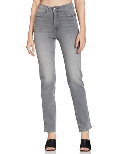 Image of Marks & Spencer Cotton Mix Plain Straight Fit Jeans T576013KGREY (XXL)
