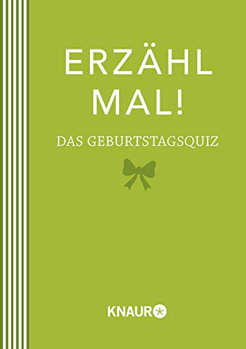 Erzähl mal! Das Geburtstagsquiz. Elma Van Vliet