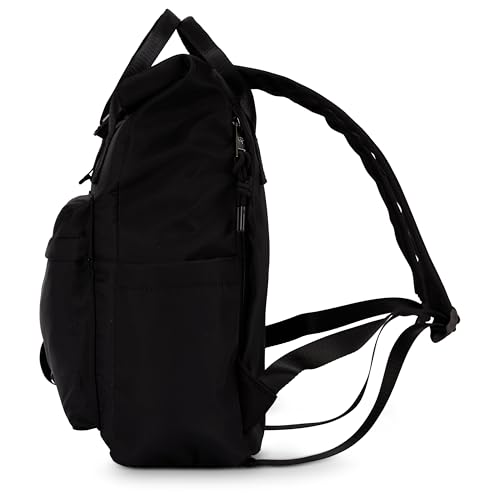 BEARPAW Women's Backpack - Professional Laptop Backpack for Women | Cute Travel & College Bag, Double Handle Design, Black4