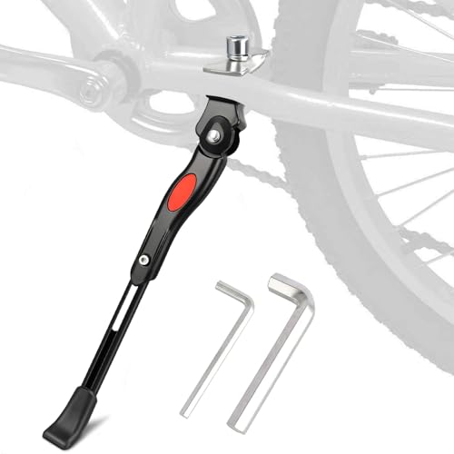 PGonline Fahrradständer 20-24–26 Zoll Einstellbarer, Fahrradständer Mittelständer, Universal Fahrrad Ständer mit Rutschfestem Gummifuß & Inbusschlüssel für Fahrrad Mountainbike Rennrad Cityrad E-Bike PGonline Fahrradständer 20-24–26 Zoll Einstellbarer, Fahrradständer Mittelständer, Universal Fahrrad Ständer mit Rutschfestem Gummifuß & Inbusschlüssel für Fahrrad Mountainbike Rennrad Cityrad E-Bike