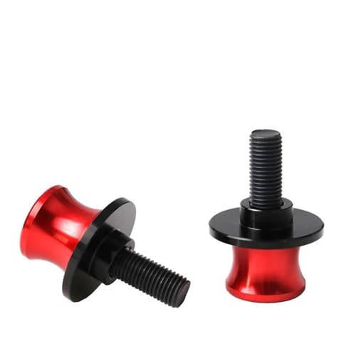 Motorrad Schwingenschieber Für SUZUKI RM-Z450 250 RM85 65 Motorrad 6mm 8mm 10mm Schwinghebel-Schieber Hinten(rot,10mm)