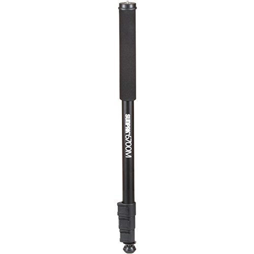 Monopode Sunpak 6700M aluminium noir ultra résistant pour boîtier SLR et reflex