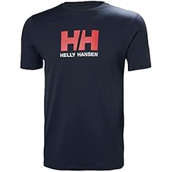 Mens Helly Hansen HH Logo T-Shirt, Azul marino, XL