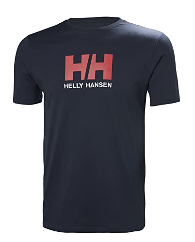 Mens Helly Hansen HH Logo T-Shirt, Azul marino, XL