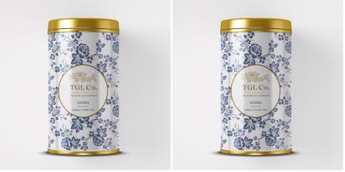 Image of TGL Co.Geisha Green Tea Infusion (50G Tin Can)|Rich in Anti Oxidant | Refreshing | No Artificial flavor | Improve Digestion (Pack of 2)