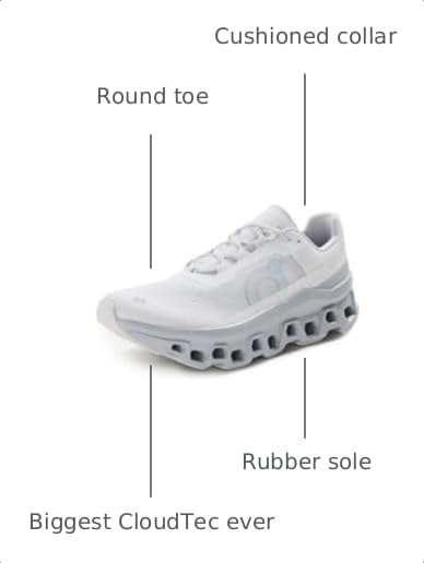 Image of On Women's Cloudmonster Sneakers