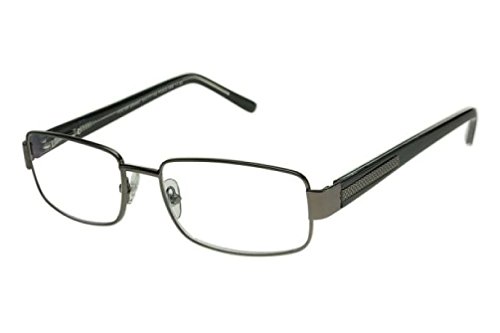 Foster Grant Multifocus Progressive Reading Glasses Wes (Gun Metal, 1.00)