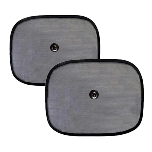 Pare-soleil chaussette voiture pour fenêtre latérale en maille respirante x2