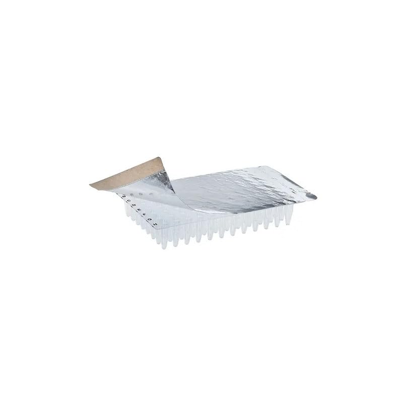 AlumaSeal II Aluminum Foil Sealing Film (100 Films) – Non-Sterile, Medical-Grade Adhesive Film - Cold & Heat Resistant Film for -80°C to +120°C Storage - Microplates to Prevent Sample Evaporation