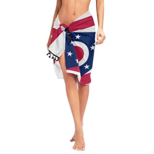 Bañador Ohio State mujer traje de baño bandera Oh 5