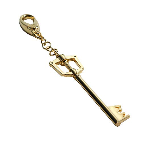 Square Enix- Kingdom Hearts Anneau porte-clés avec lame de kingdom , Or Cover