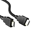 Kado Cable HDMI de 5 pies, HDMI de alta velocidad 1.4 con Ethernet 1920×1080 FHD 144Hz 100Hz 60Hz HDCP, macho a macho de 4.9 ft de longitud, piezas originales hechas para monitor de cetro, TV, consola
