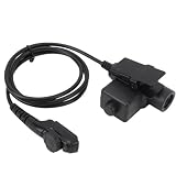 Radio Headset Adapter, Headset Connector Replacement for Hytera HYT PD702 PD700 PD700G PD780 PD780G, 7.1 Interface, Suitable for Airports Paintball Concerts