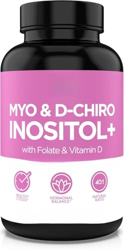 Suplemento con folato y vitamina D para salud ovárica y regulación de ciclos