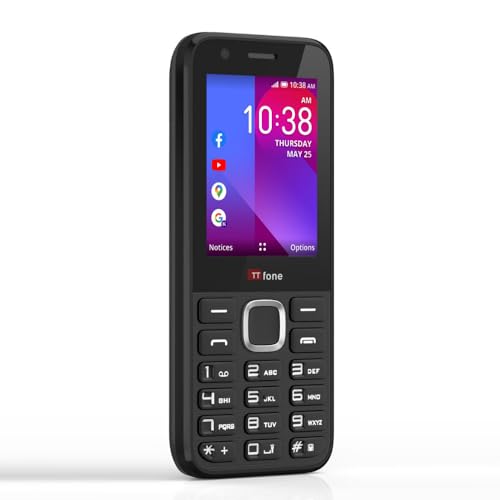 TTfone TT240 Enkel, användarvänlig mobiltelefon – 3G KaiOS-funktion smartphone