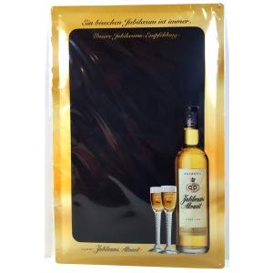 Preisvergleich Produktbild Aalborg Jubiläums Akvavit Kreidetafel / Emaille Schild