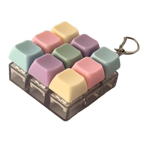 CALANDIS™ Keyboard Fidget Keychain Sensory Toy Relaxing Toy for Gifts Adults Kids Teens 9 Key | Toys & Hobbies | Educational | Other Educational Toys - Image 3 thumbnail