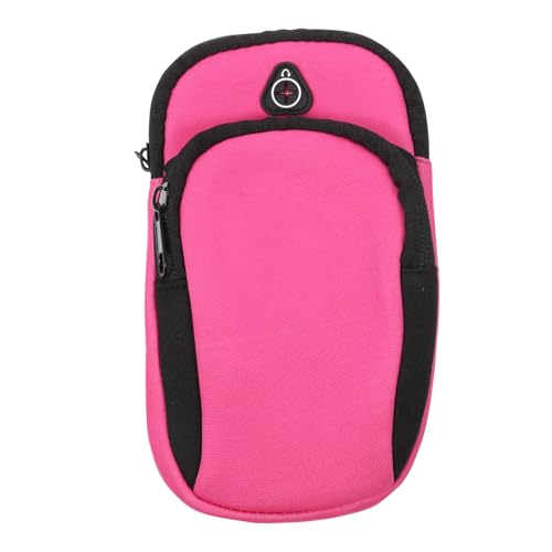 Lurrose 1 Pieza Bolsa de Deportiva Multifuncional Teléfonos Móviles y Llaves Gran Capacidad Actividades al Aire Color Rosa