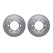 Dynamic Friction Company Rear Brake Rotors 6002-48040