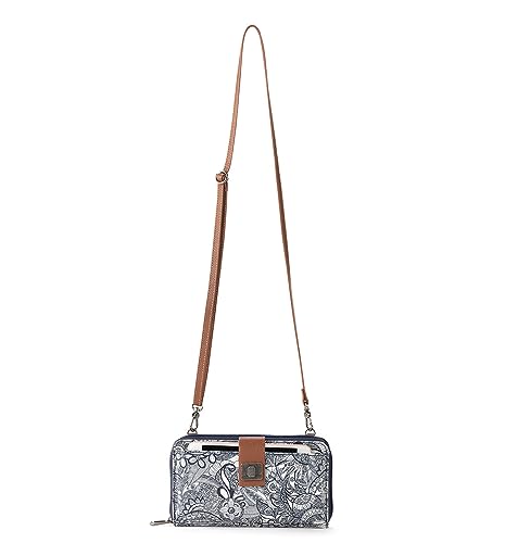 Sakroots Artist Circle Smartphone Crossbody in Coated Canvas, Detachable Wristlet Strap3