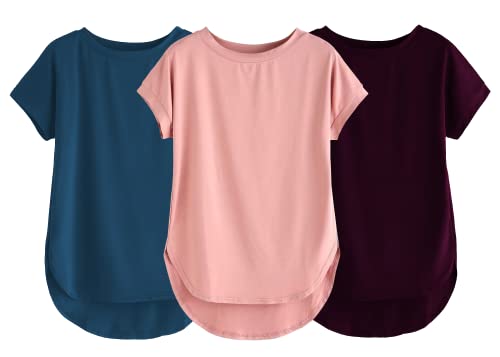 Image of Fabricorn Stylish Plain Up and Down Cotton Tshirt for Women