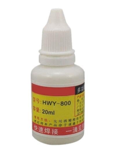 DREAWOO 1*-Stainless Steel Flux Soldering Paste Liquid Welding Solder Tool HWY-800 UK